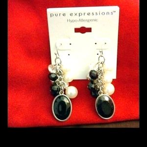 3/$15 Pure Expressions Pierced Fashion earrings